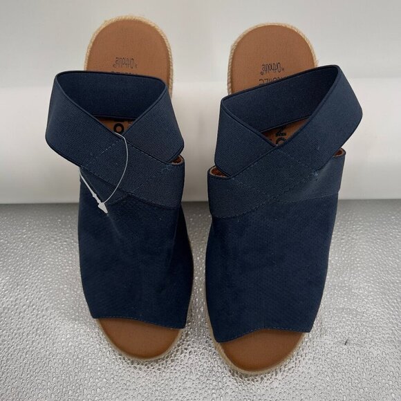 Sonoma Goods For Life Vitalize Ortholite Photonavy Sandals Women's 71/2 Med NWOT - Picture 2 of 7